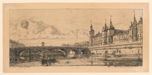 Le Pont-au-Change - Charles Meryon