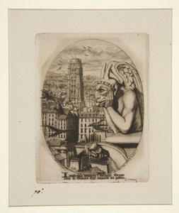 Le Stryge (Le vampire) - Charles Meryon