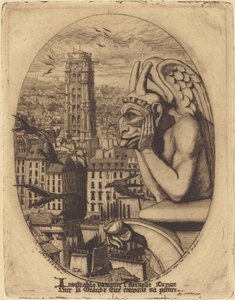 Le stryge - Charles Meryon