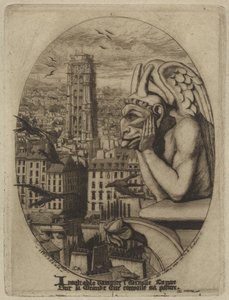 Le stryge - Charles Meryon
