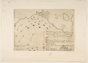 Plan de la bataille de Sinope, 1853