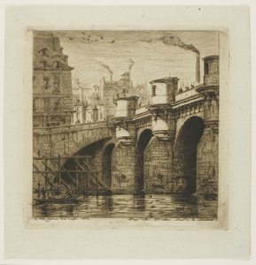 Pont-Neuf, Paris - Charles Meryon