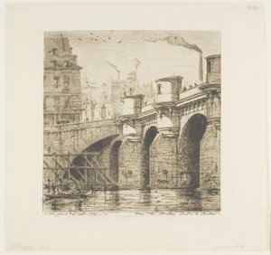 Pont-Neuf, Paris - Charles Meryon