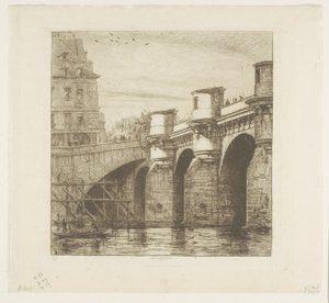 Pont-Neuf, Paris - Charles Meryon