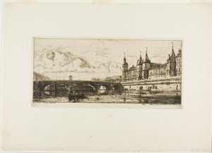 Pont-au-Change, Paris - Charles Meryon