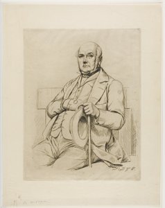 Portrait de Casimir le Comte - Charles Meryon