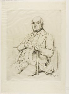 Portrait de Casimir le Conte - Charles Meryon