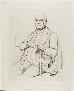 Portrait de Casimir le Conte - Charles Meryon
