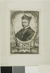 Portrait de Pierre Nivelle, évêque de Luçon - Charles Meryon