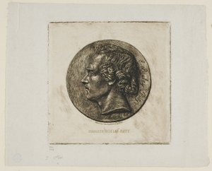 Portrait du poète Evariste Boulay-Paty - Charles Meryon