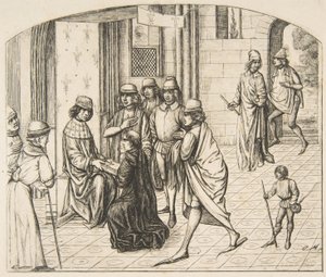 Présentation de Valerius Maximus au roi Louis XI, 1862 - Charles Meryon