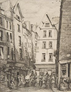 Rue Pirouette aux Halles, Paris, d