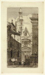 Saint-Étienne-du-Mont - Charles Meryon