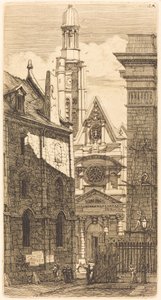 Saint-Étienne-du-Mont, Paris - Charles Meryon