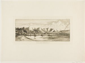 Pêche à la senne au large de Collier