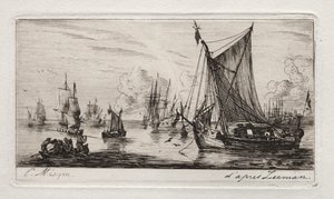 Pêcheurs des mers du Sud - Charles Meryon