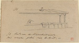 Étude pour "Le Petit Pont" - Charles Meryon