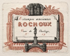 Carte de Visite de Rochoux, un Vendeur d