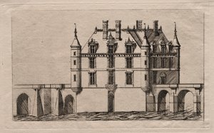 Le Château de Chenonceau - Charles Meryon