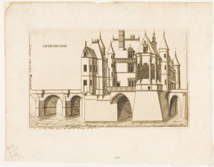 Le Château de Chenonceau, n° 2 - Charles Meryon