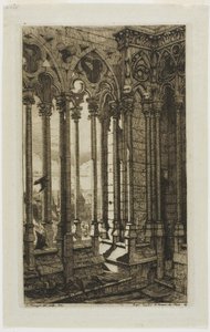 La galerie de Notre-Dame, Paris