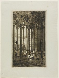 La galerie de Notre-Dame, Paris