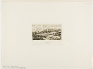La petite colonie française à Akaroa, 1845 - Charles Meryon
