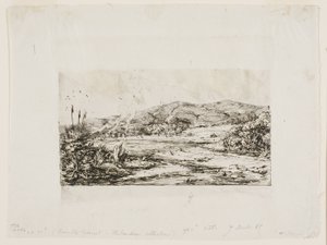 La petite colonie française à Akaroa, 1845 - Charles Meryon