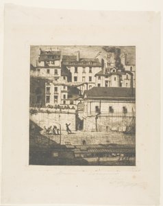 La Morgue, Paris - Charles Meryon
