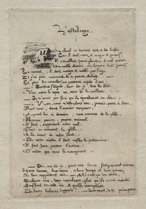 Le Laboureur et son cheval - Charles Meryon