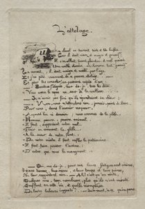 Le laboureur et son cheval - Charles Meryon