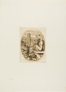 Le vampire - Charles Meryon