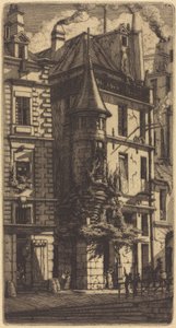 Tourelle de la Rue de la Tixeranderie, Paris
