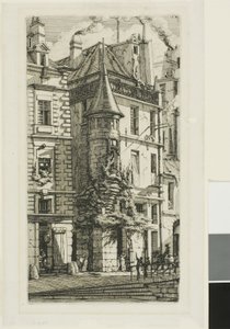 Tourelle de la rue de la Tixeranderie - Charles Meryon