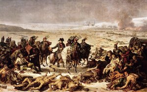 Napoléon sur le champ de bataille d