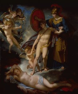 La sagesse défendant la jeunesse contre l