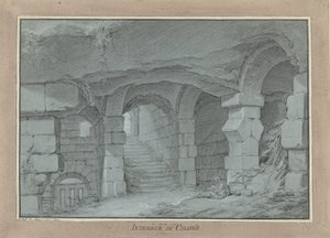 Vue dans le Colisée - Charles Michel Ange Challe