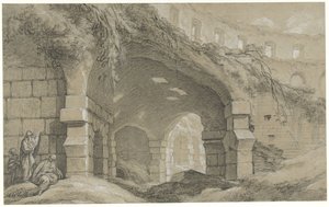 Le Colisée à Rome - Charles Michel Ange Challe