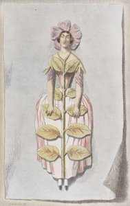 Pervenche Desséchée, de Les Fleurs Animées, 1847