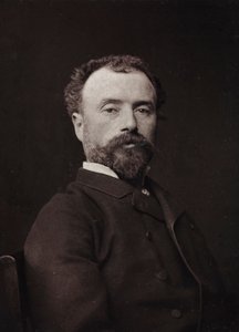 Album Artistique et Biographique, 5ème année, Salon 1885; portrait du peintre français Hippolyte Dominique Berteaux (1843-1926)