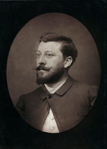 Album Artistique et Biographique, 6ème année, Salon 1885; portrait du peintre français Morot Aimé (1850-1913) - Charles Michelez
