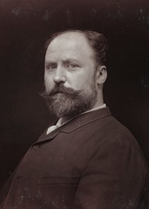 Album Artistique et Biographique, 6ème année, Salon 1885; portrait du peintre français Paul Grolleron (1848-1901)