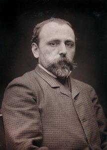 Album Artistique et Biographique, 6ème année, Salon 1885; portrait du peintre Edouard Jean Dambourgez (1844-1931)