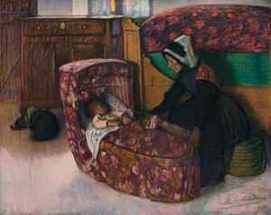 Mère et enfant, intérieur vendéen
