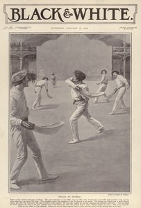 Le sport basque de la pelote joué à Olympia, Londres - Charles Mills (after) Sheldon
