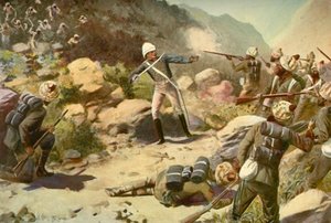 Roberts ralliant les pionniers à Umbeyla, 1901 - Charles Mills Sheldon