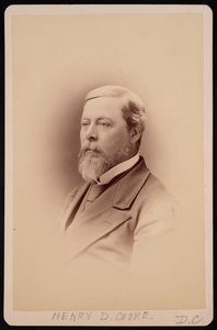 Portrait de Henry David Cooke, 1825-1881