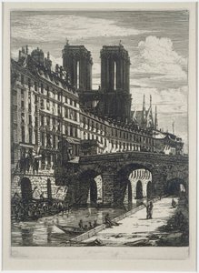 Le Petit Pont - Charles Meryon