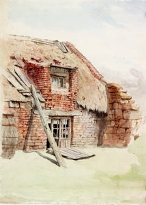 Cottage de pêcheur - Charles Napier Hemy