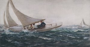 Naviguer Libre - Charles Napier Hemy